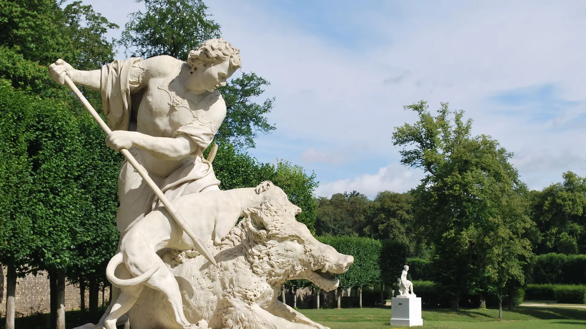 La statuaire du parc de Marly, Marly-le-Roi