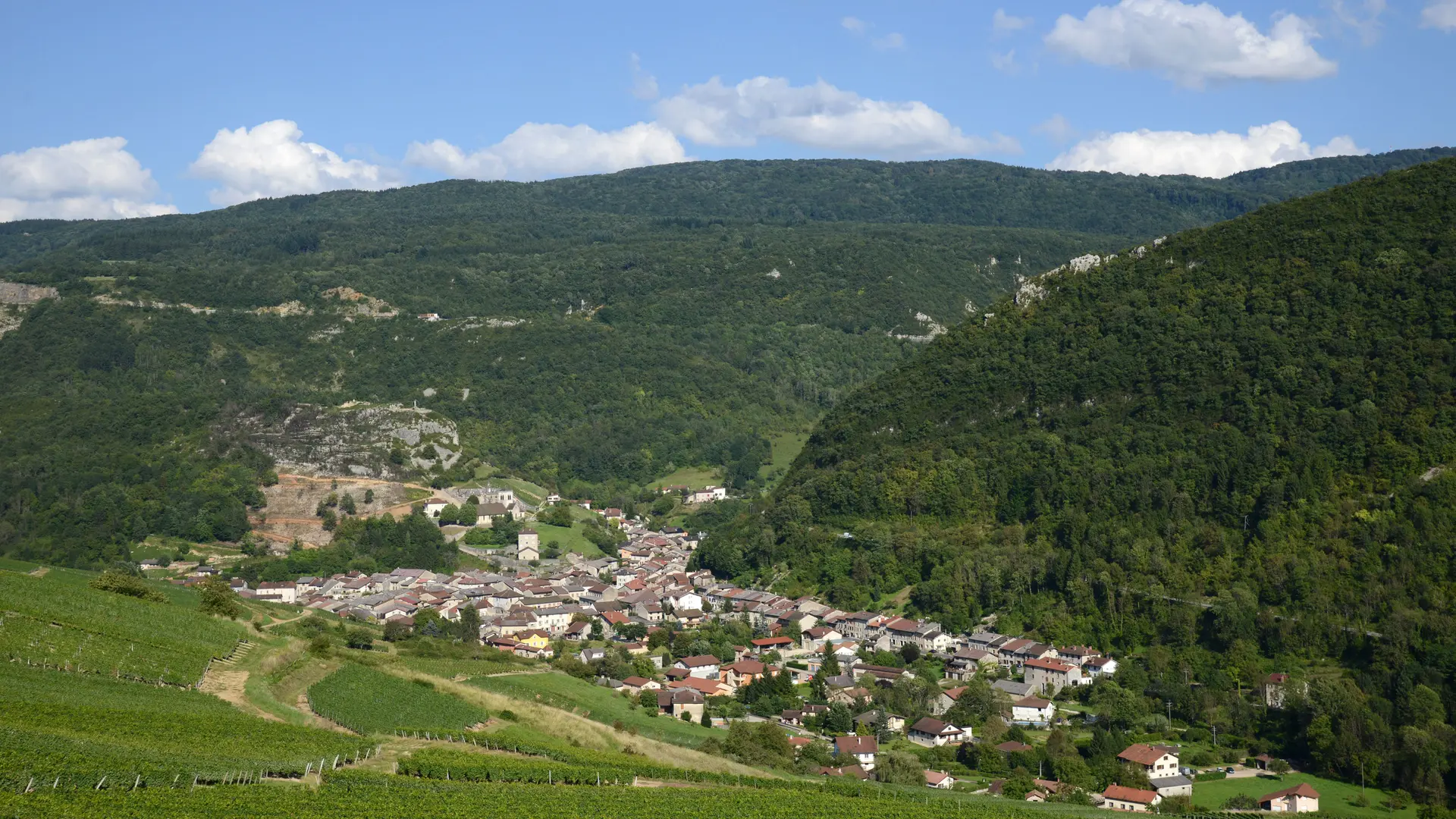 Village viticole de Cerdon