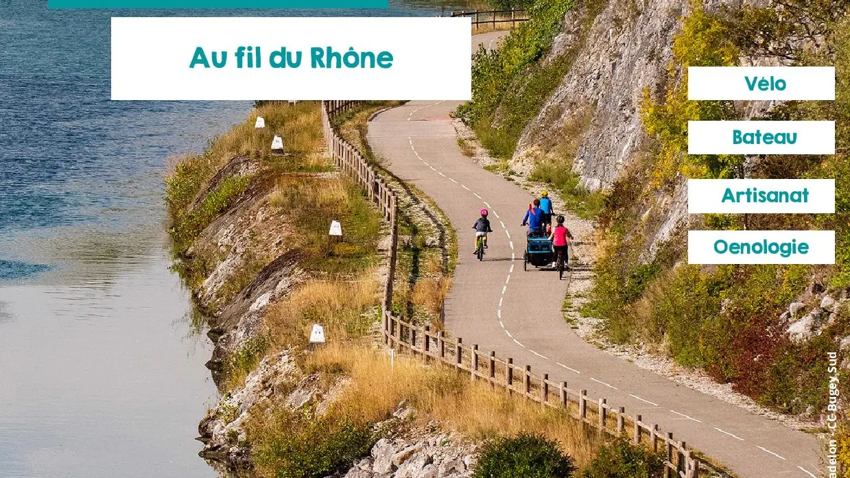 Week-end à vélo sur la ViaRhôna