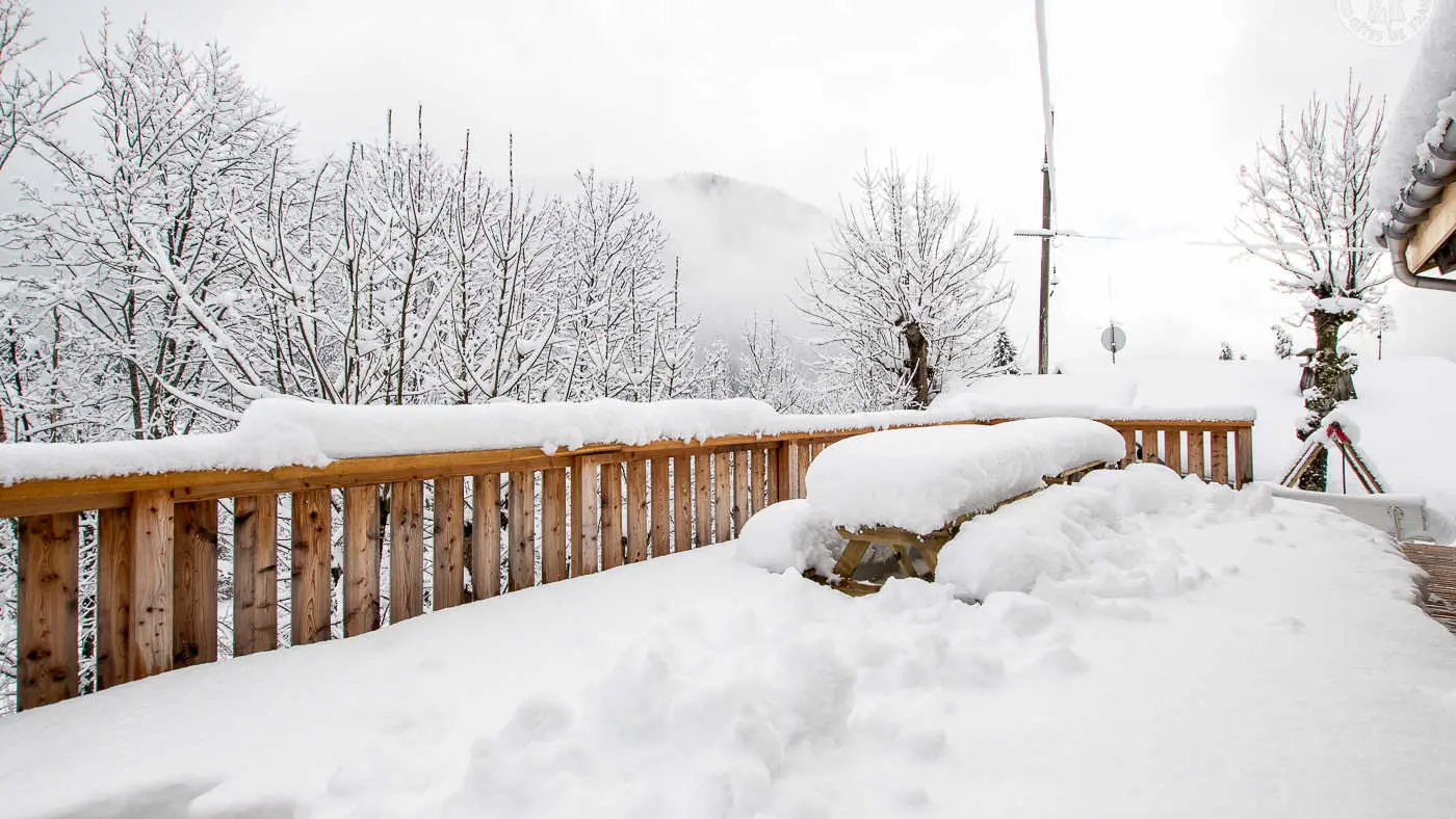 TERRASSE EN HIVER