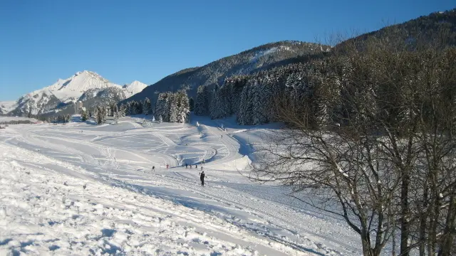 Le Plateau de Glières - hiver