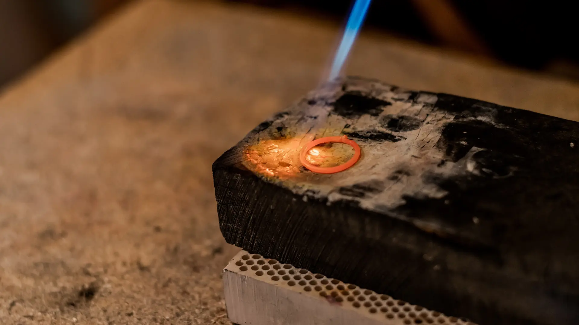 Confection d'un bijoux