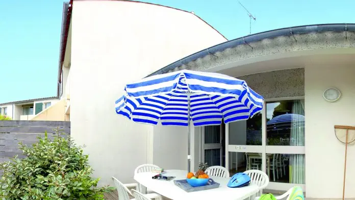 Terrasse einer Wohnung