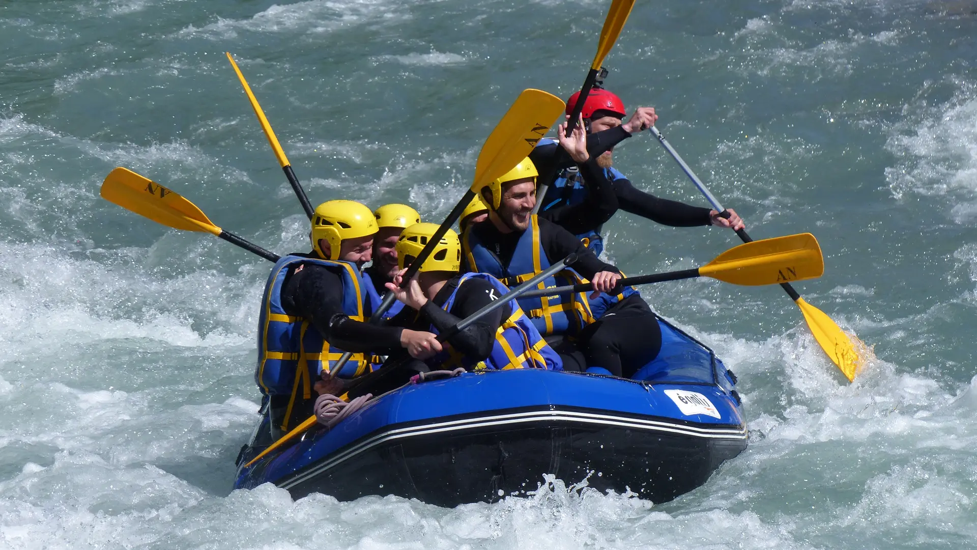 Rafting dans la Dranse d'Abondance