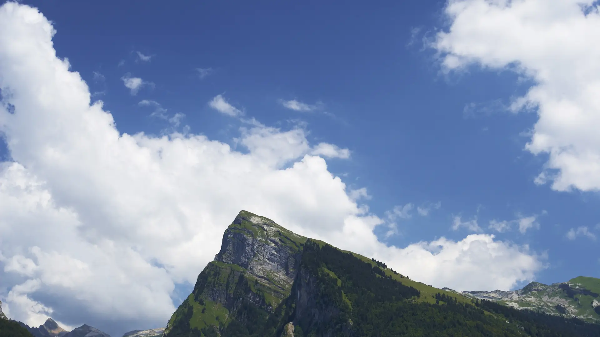 Baptème de parapente en été