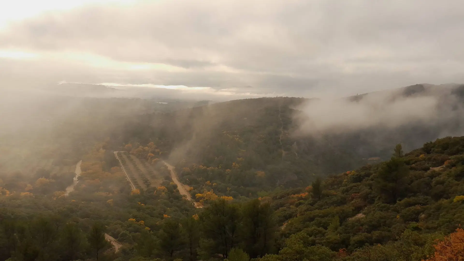 Vue sur les crêtes de Lauzière