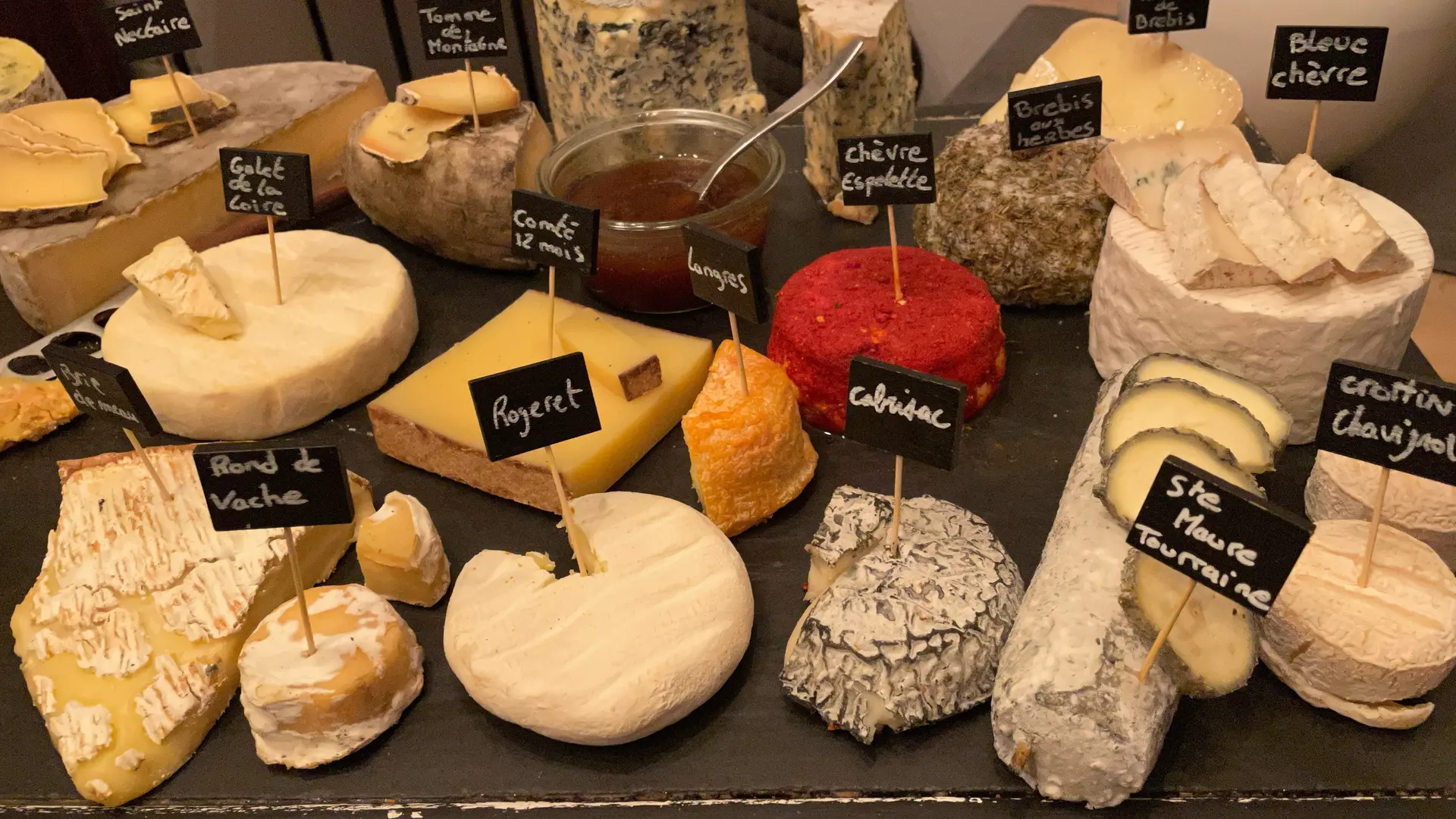 Notre chariot de fromages