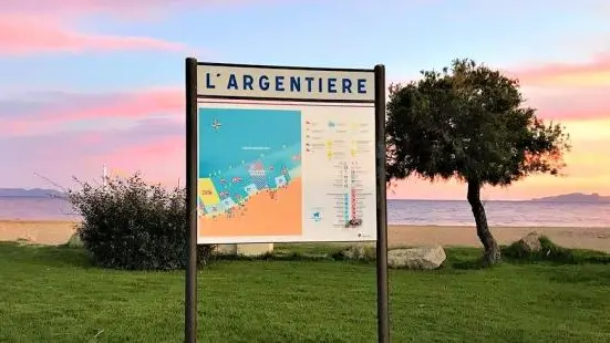 Plage de l'Argentière