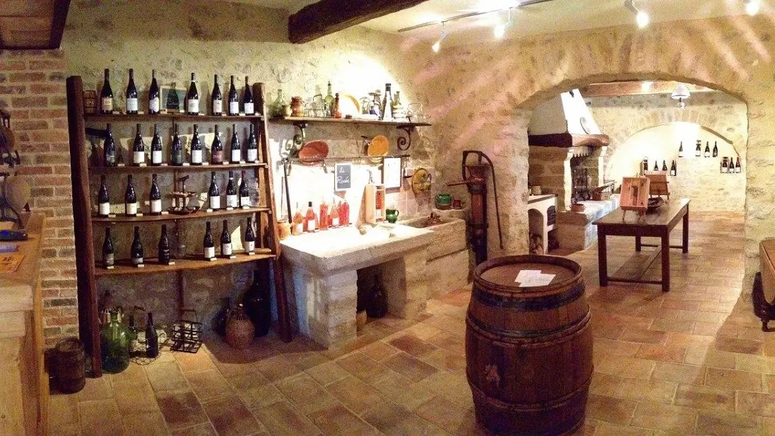 Caveau du Vacqueyras - intérieur