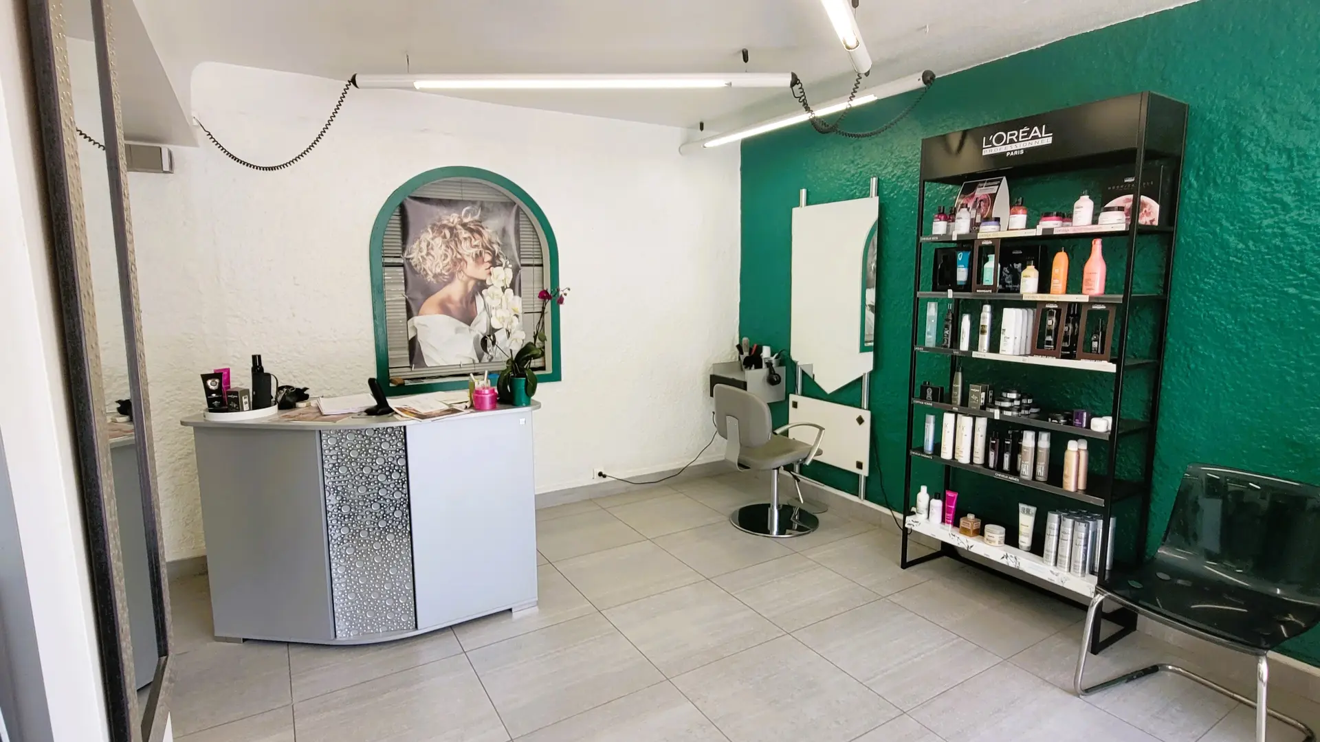 L'entrée du salon