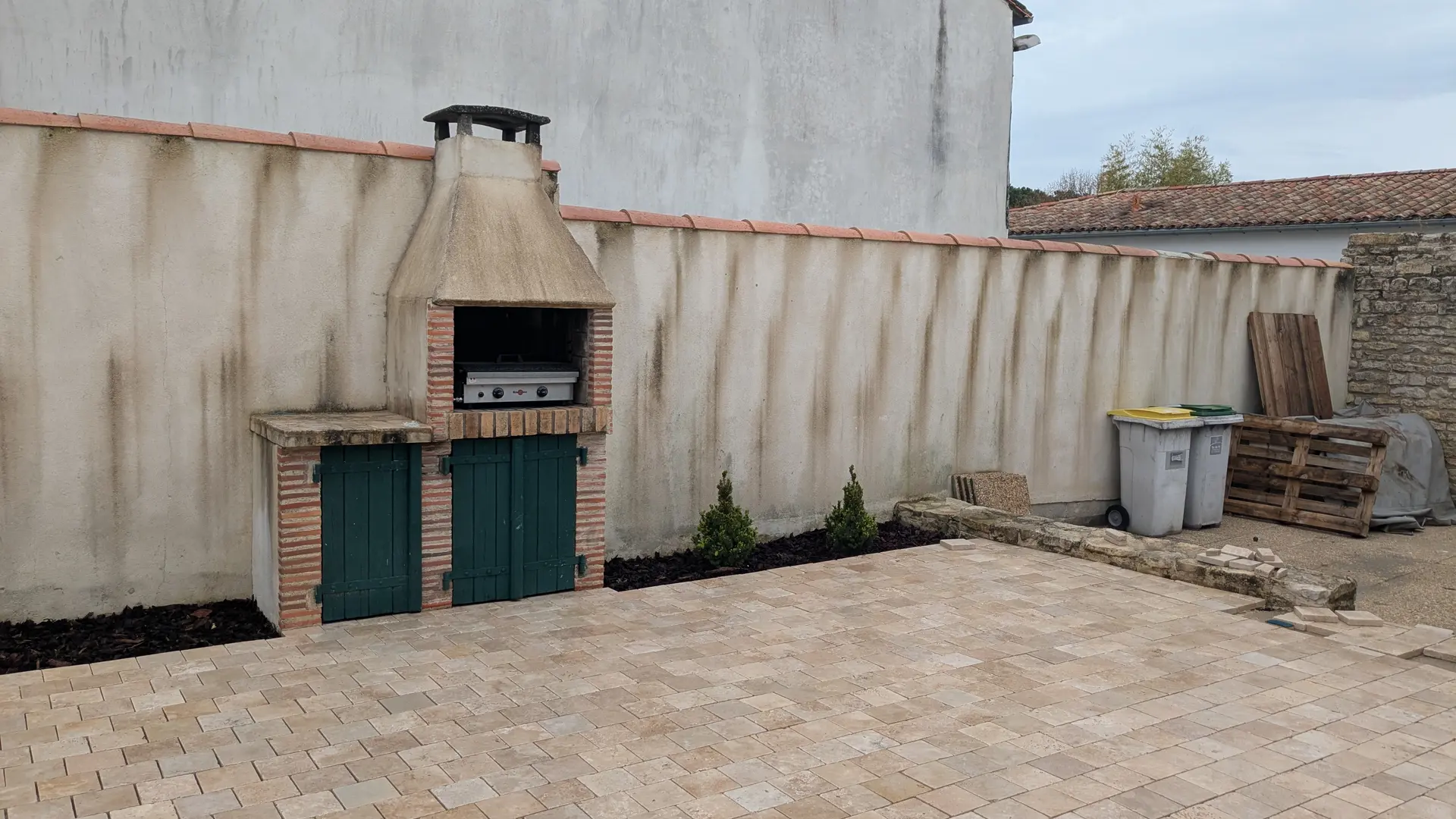 Terrasse 50m2 avec plancha