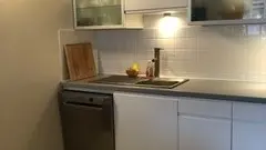 Cuisine équipée avec lave vaisselle