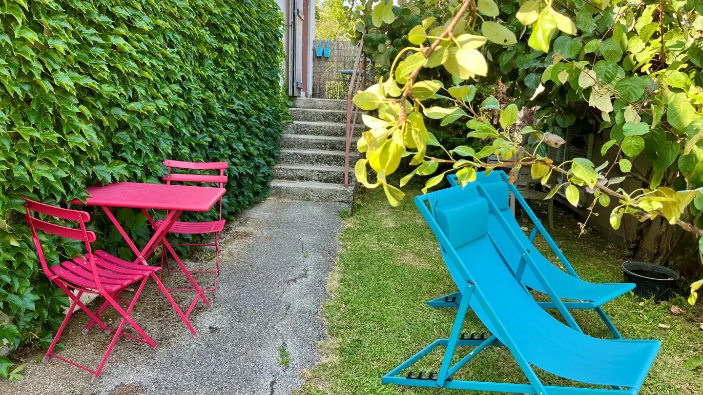 Jardinet privatif