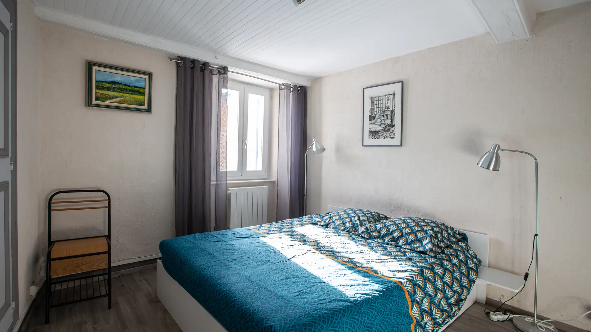 chambre avec  lit 160