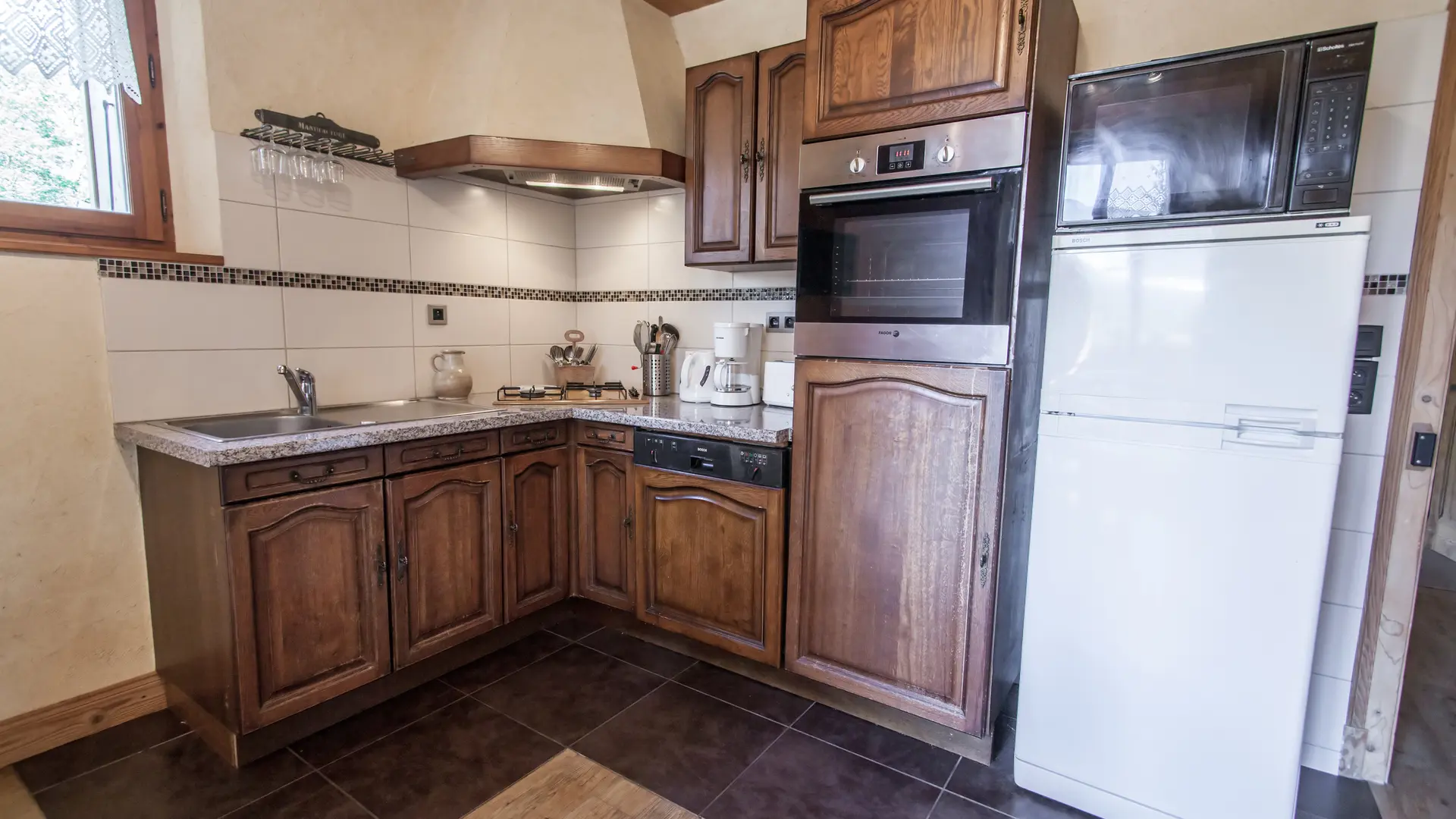 View of the kitchen