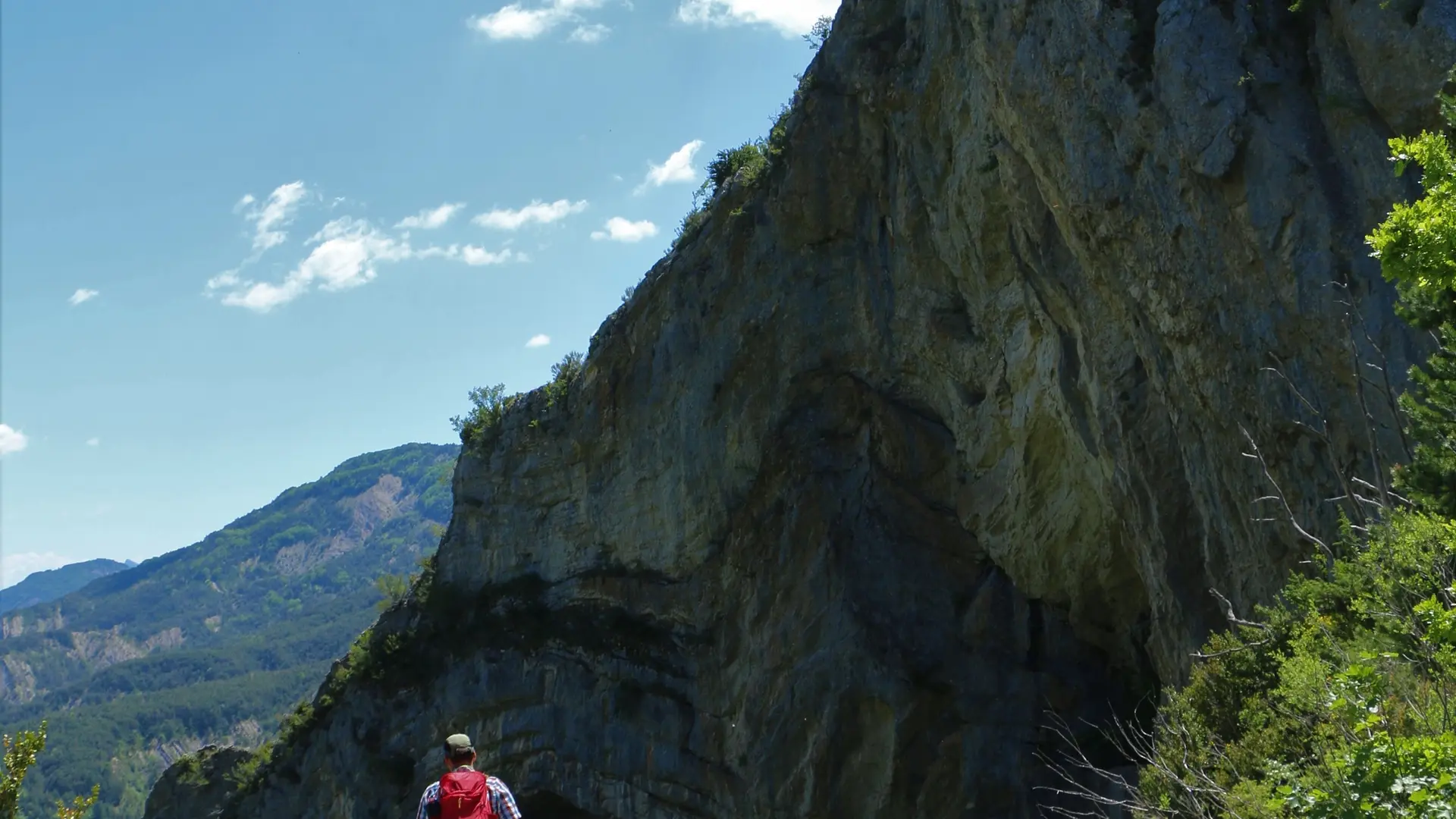 La cascade de la Beaume et la Haute-Beaume