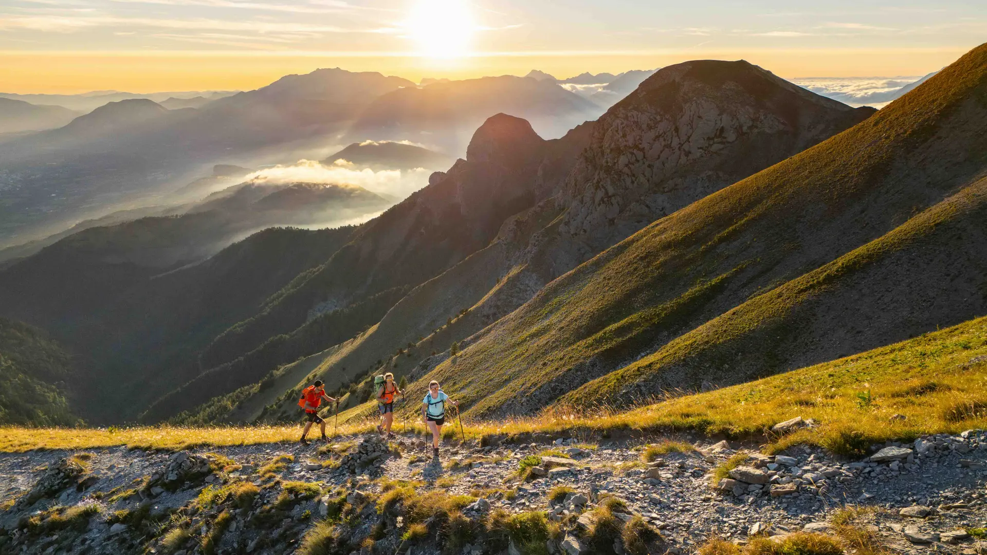 Montée au sommet du Piolit dans le Champsaur