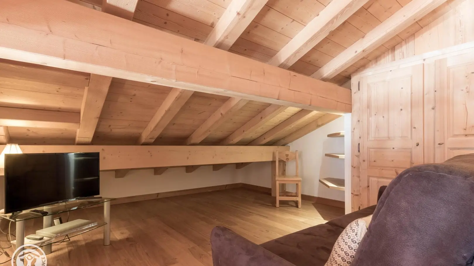 Mezzanine avec canapé convertible  (140 x 200)