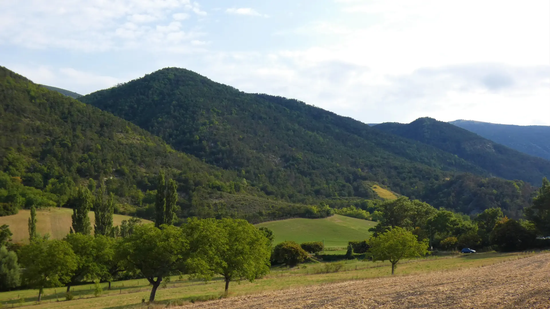 La campagne autour de Sainte Marie