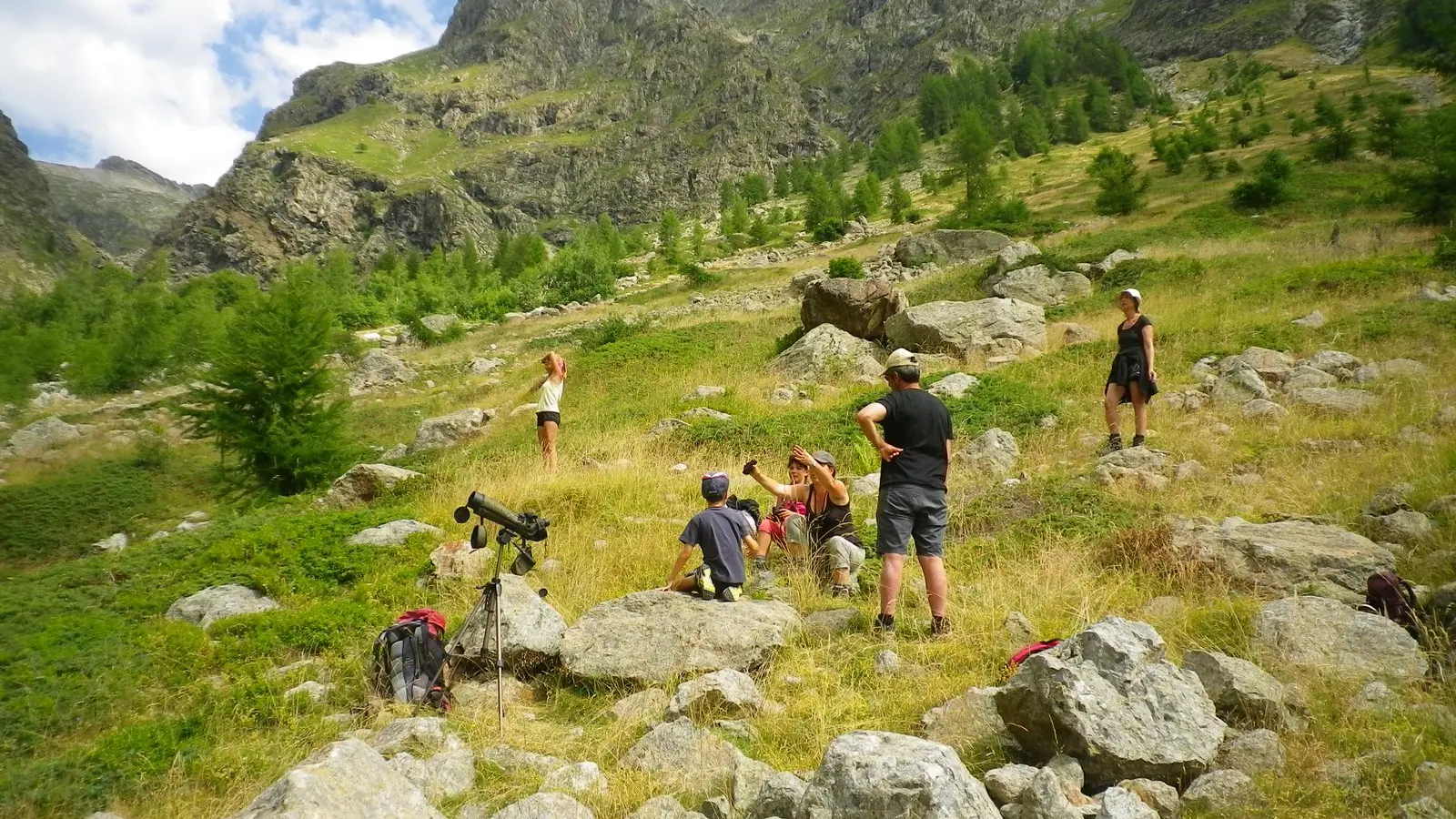 Randonnée en Champsaur avec un accompagnateur en montagne