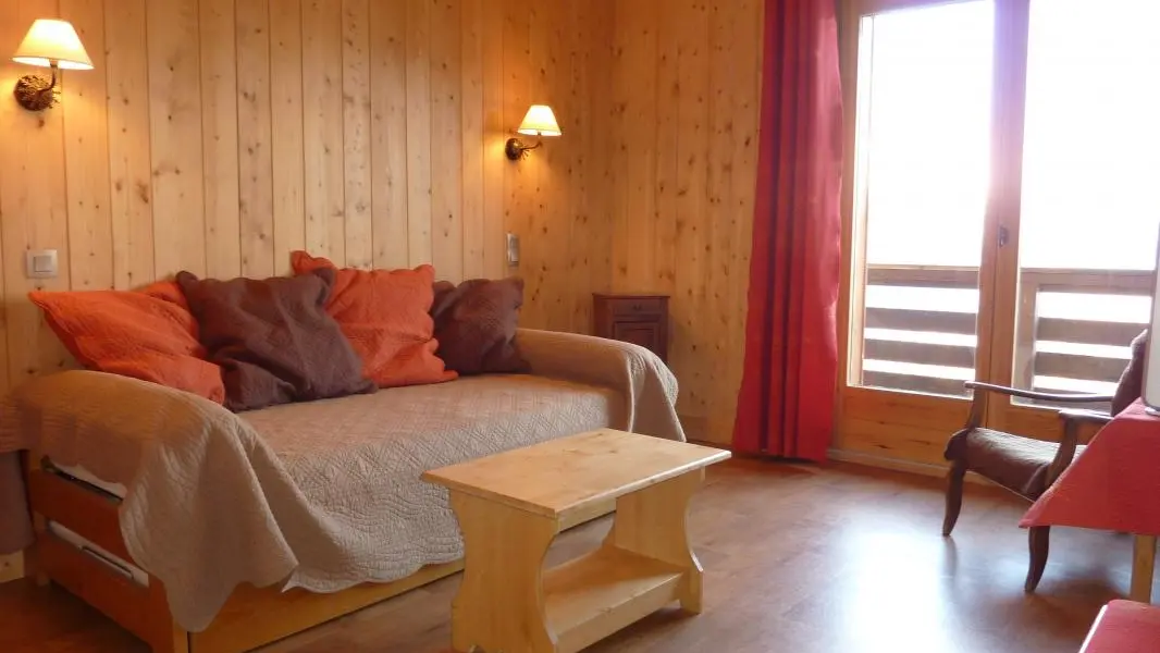 Séjour avec lits gigognes (2x90 cm)