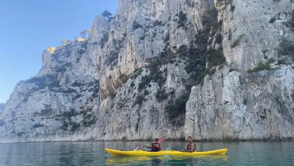 Sortie encadrée journée kayak - Calanques de Cassis