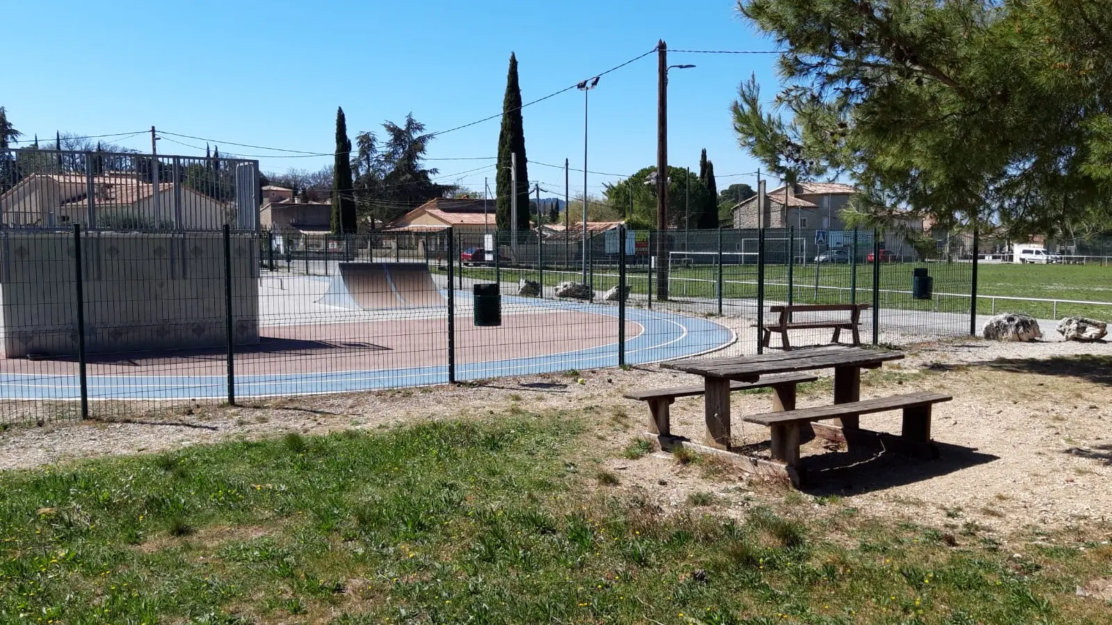 Table et skate-park