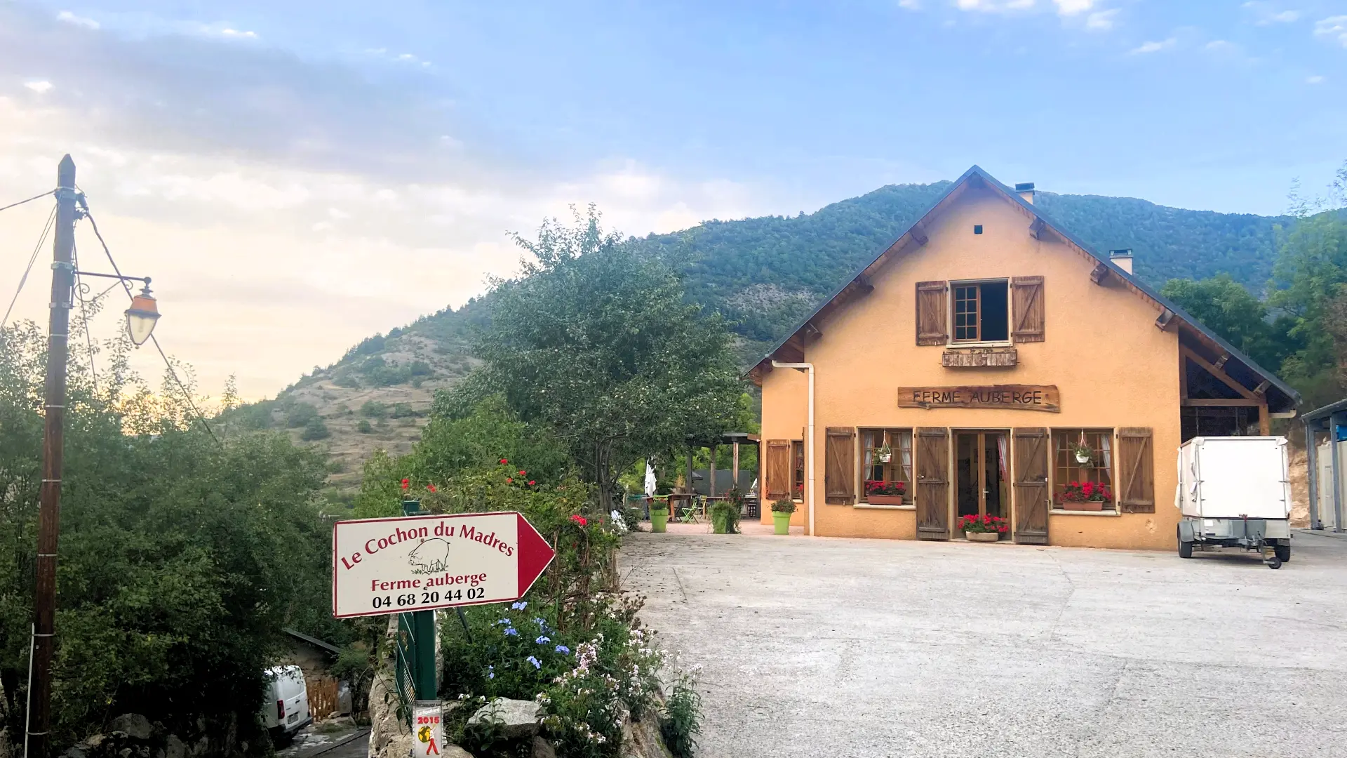 Façade de l'Auberge