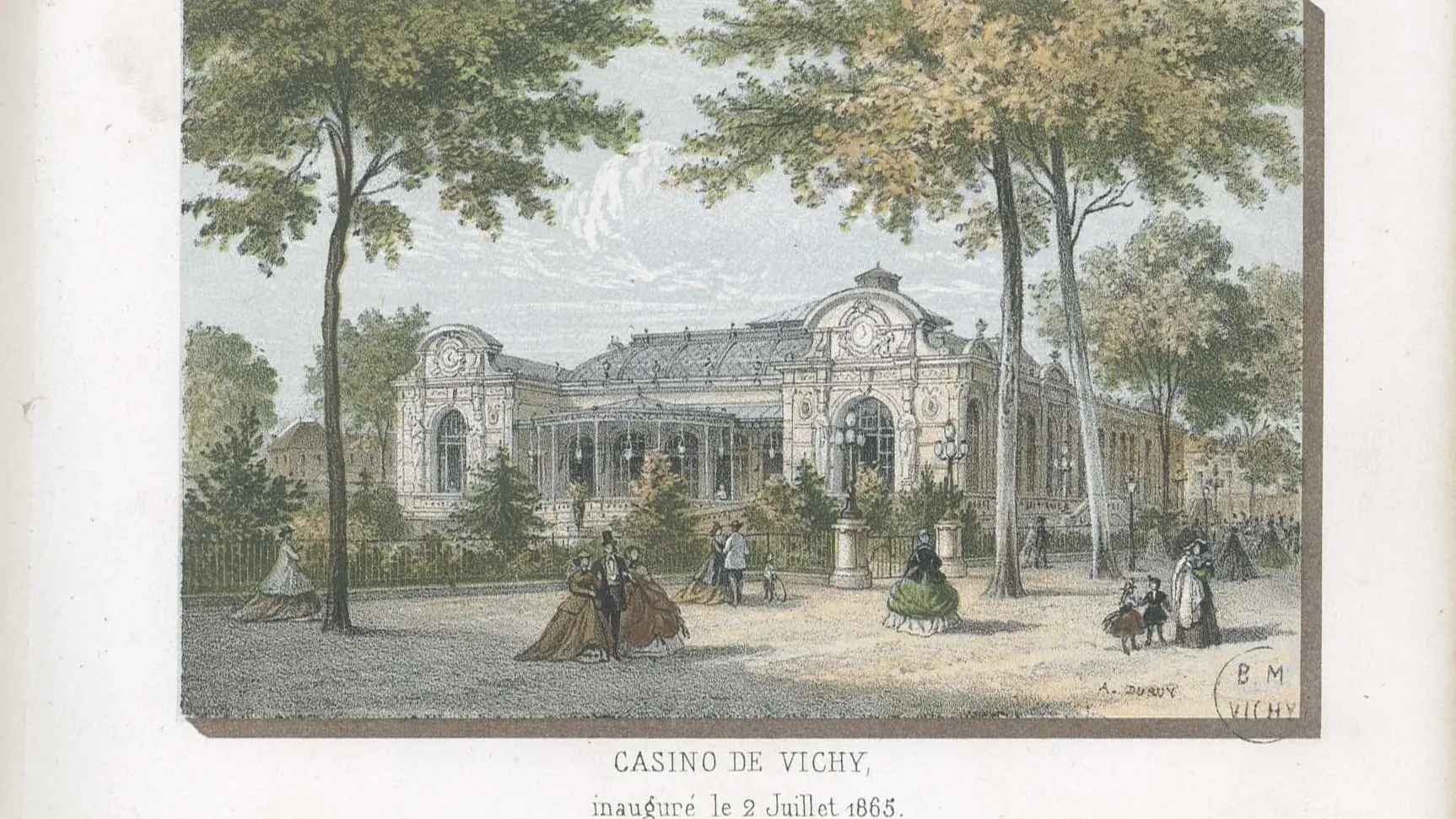 Extrait de Vichy ses sources et ses environs, 1856