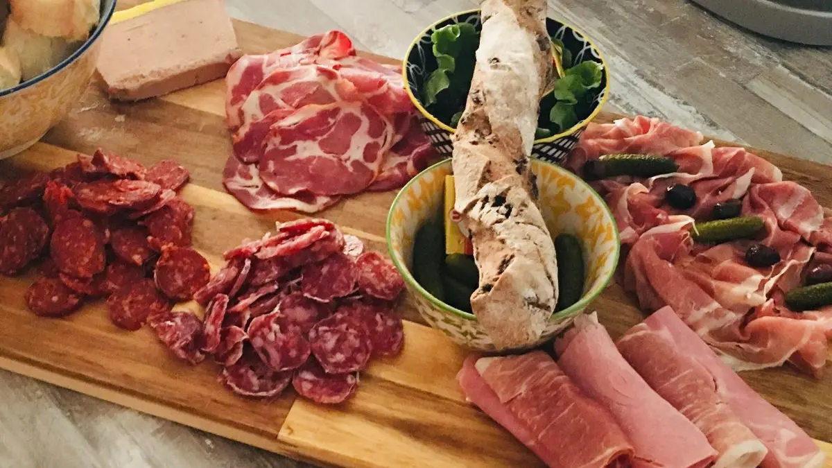 Planche de charcuterie