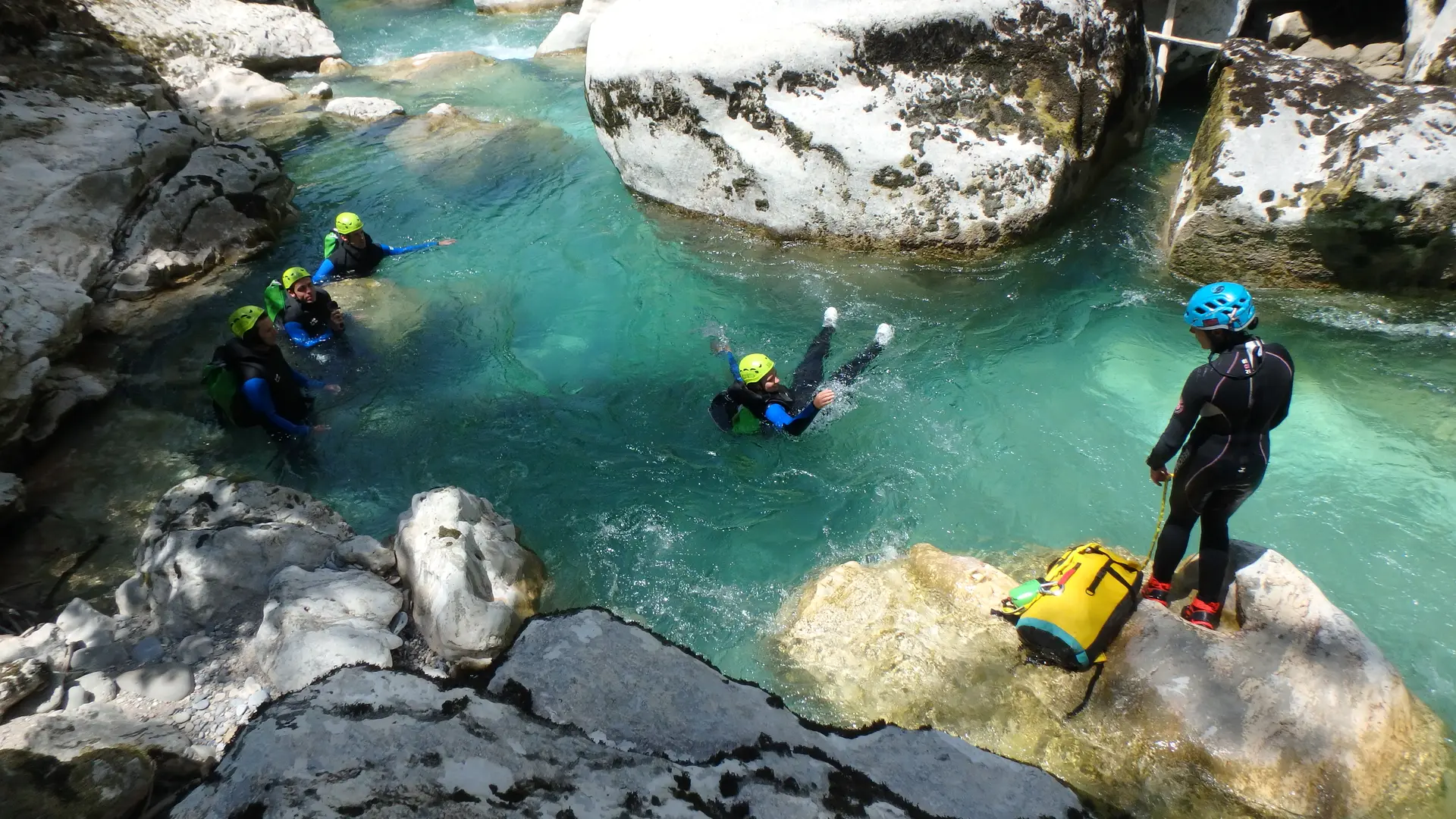 Canyoning dans le Verdon