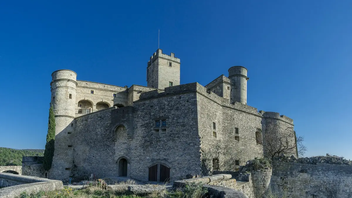 Vue sur le château