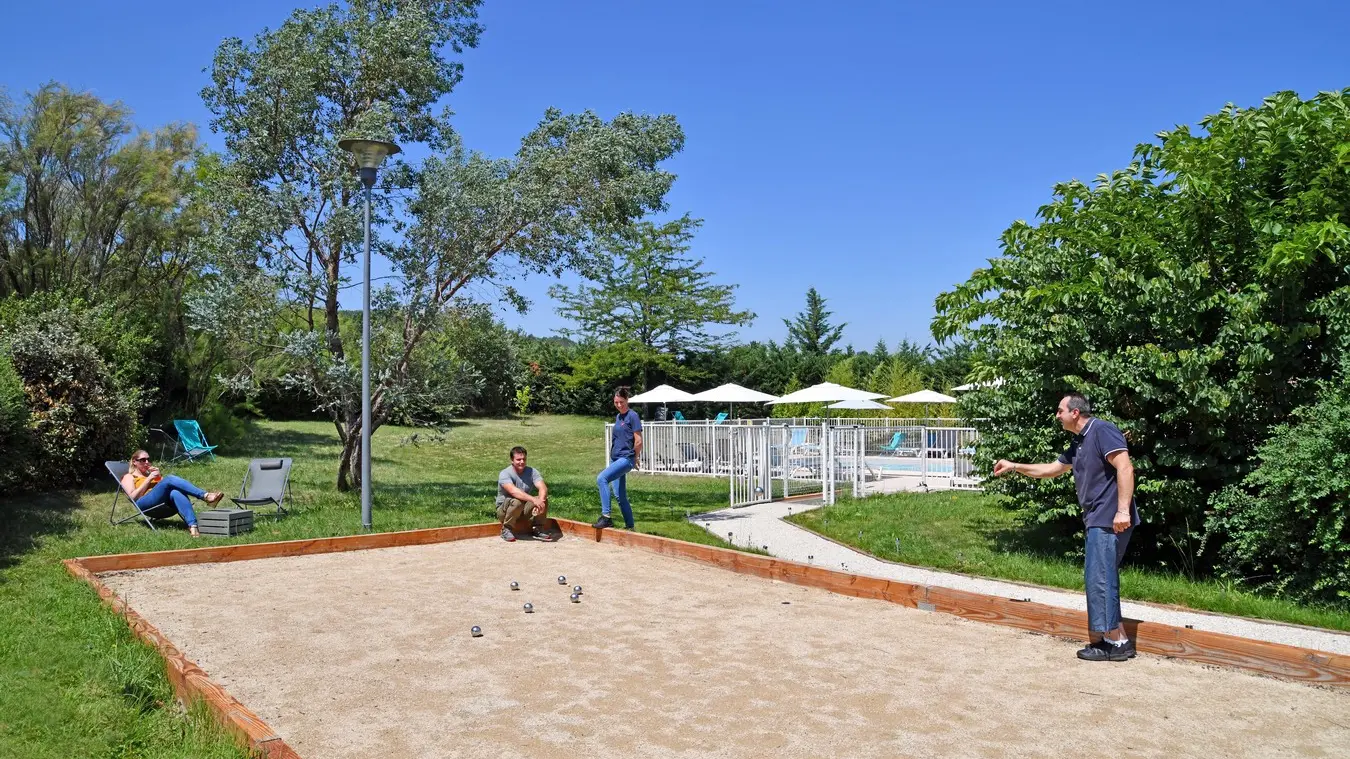 Terrain de pétanque