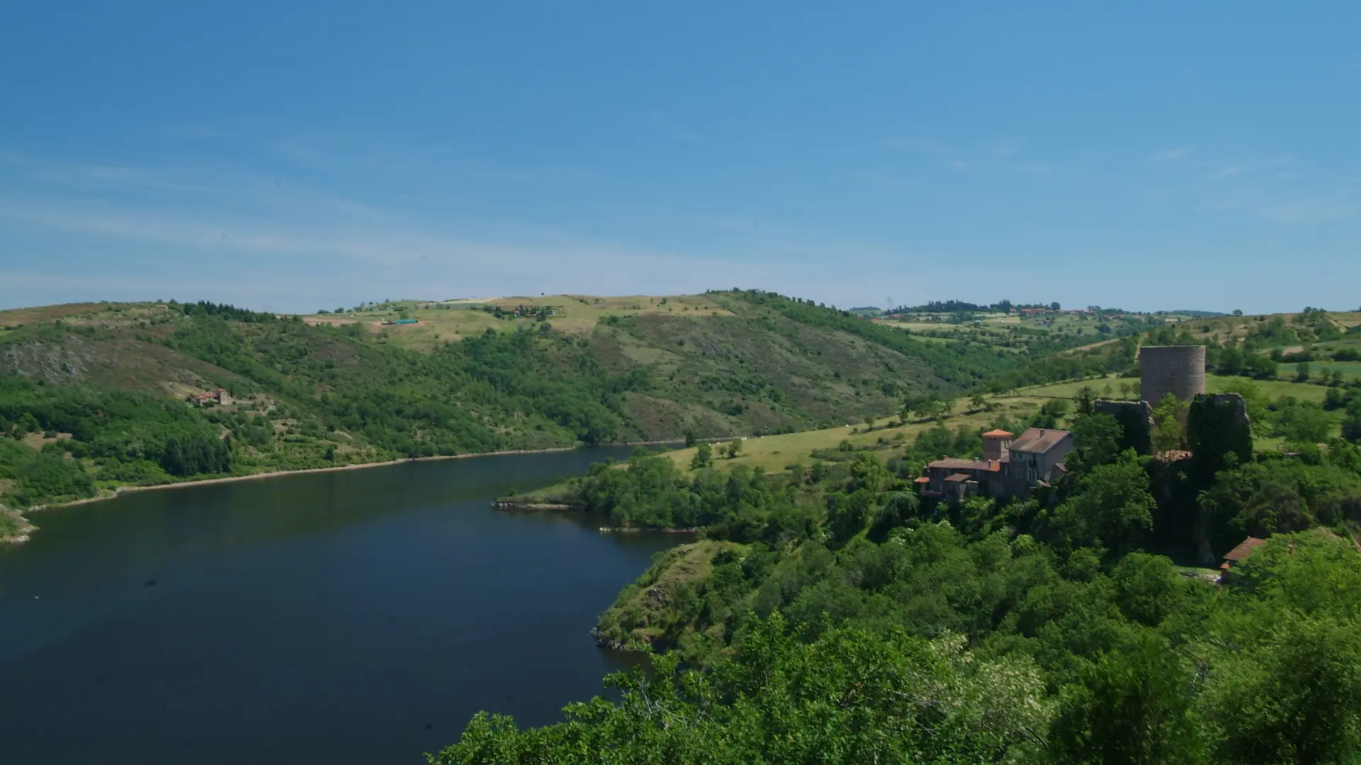 Les gorges de la Loire - Nord