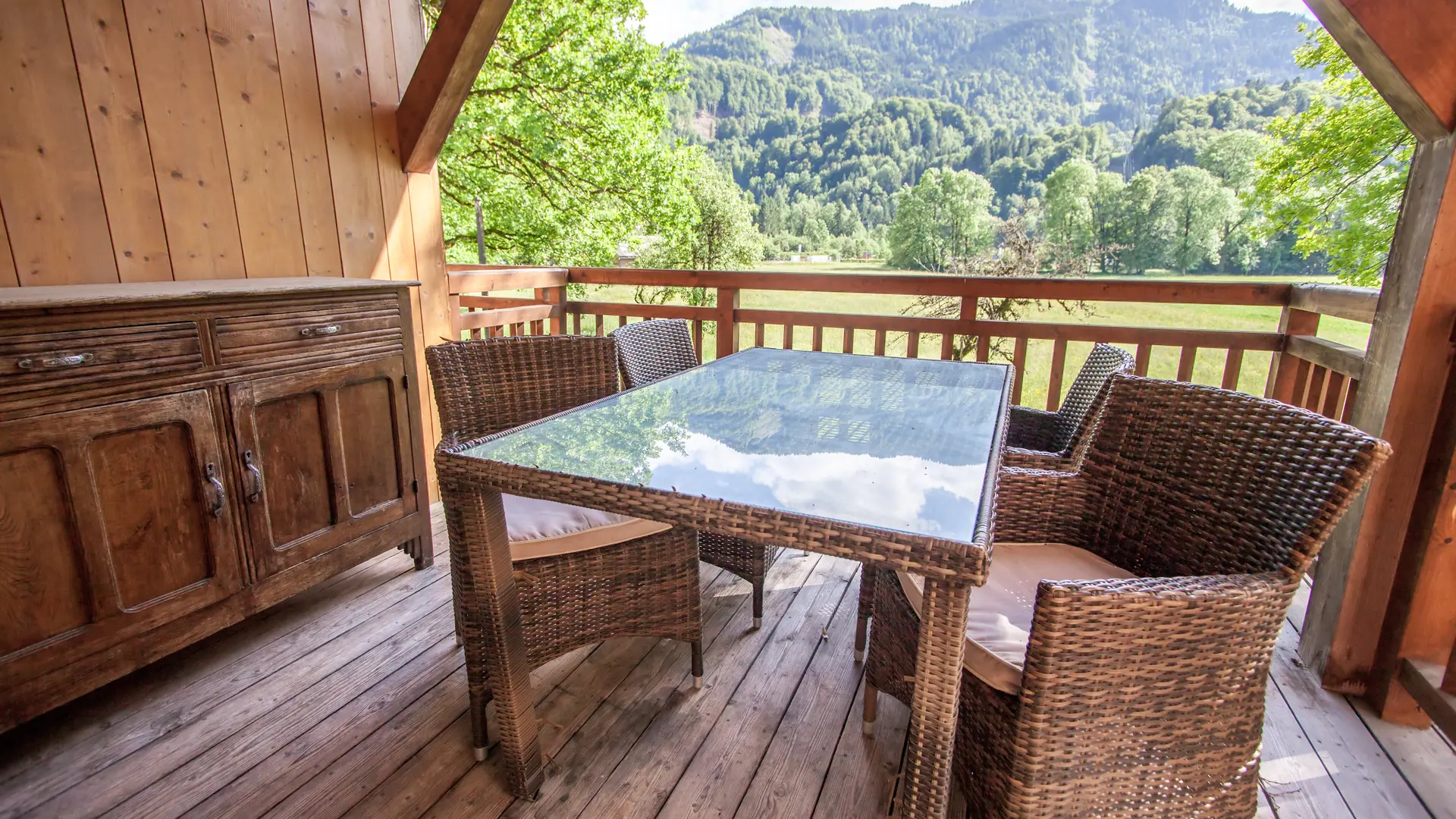 View from the balcony