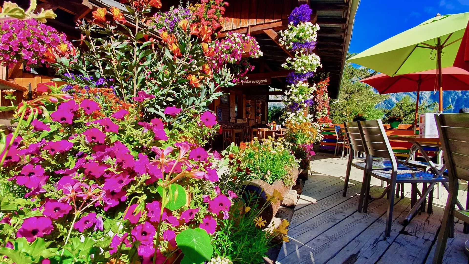 La terrasse du Chalet