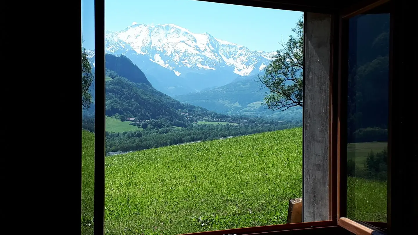 Vue sur le Mont-Blanc
