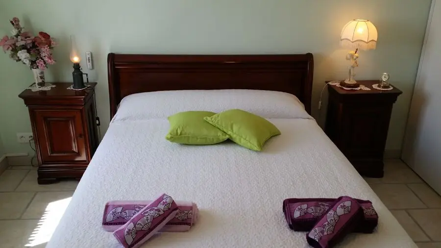 Le Mas de la Sirole-Chambre Lit double-Colomars-Gîtes de France des Alpes-Maritimes