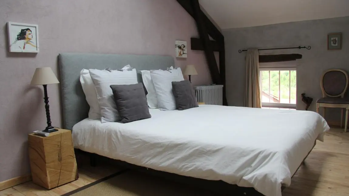 Chambre lit double