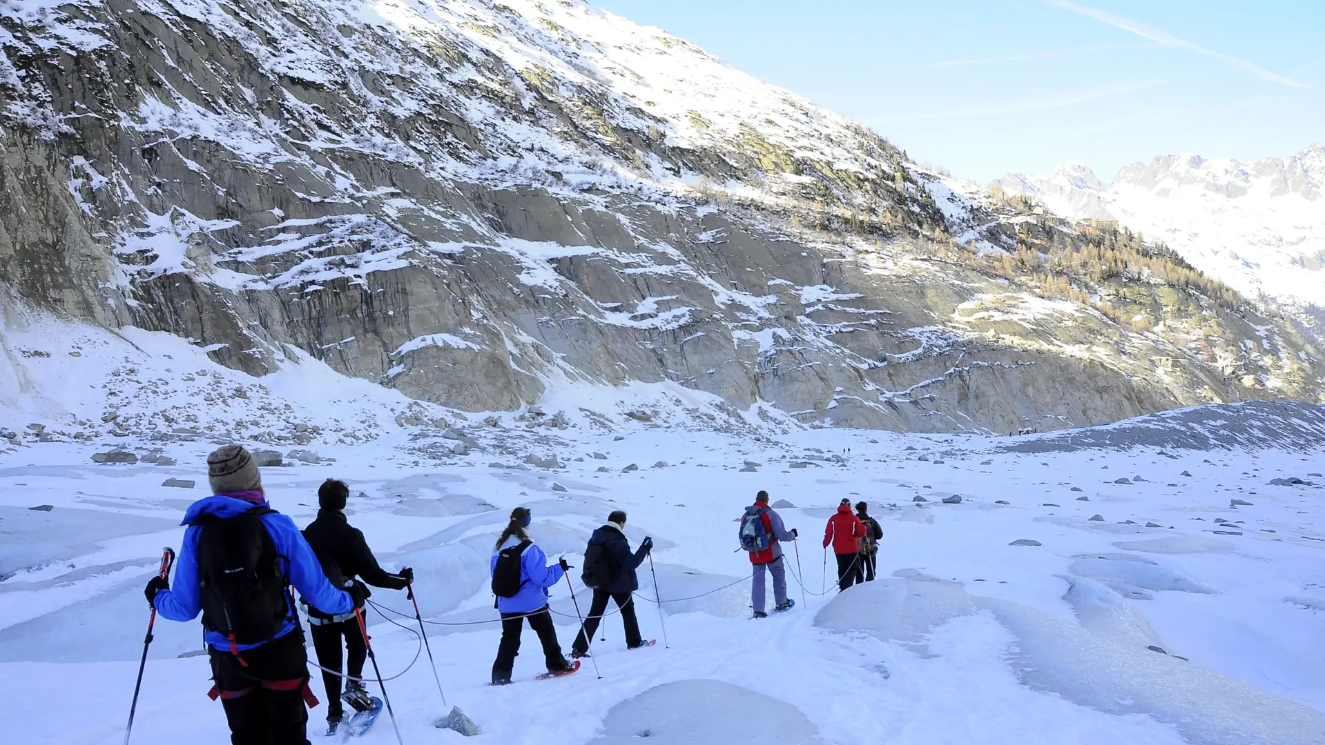 Raquette mer de glace