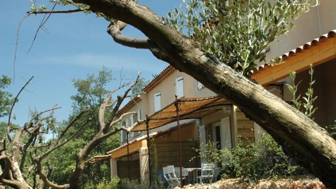 la résidence, 4 semi-detached cottages