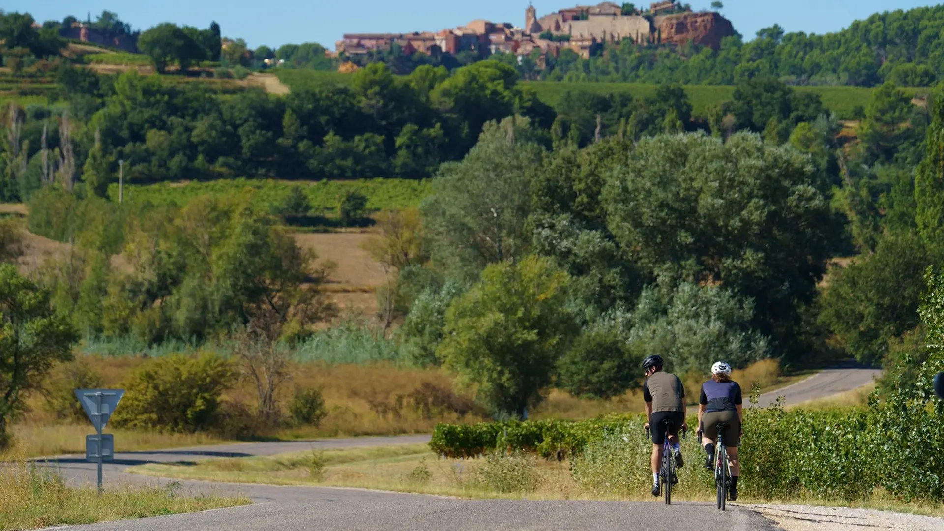 En approche de Roussillon