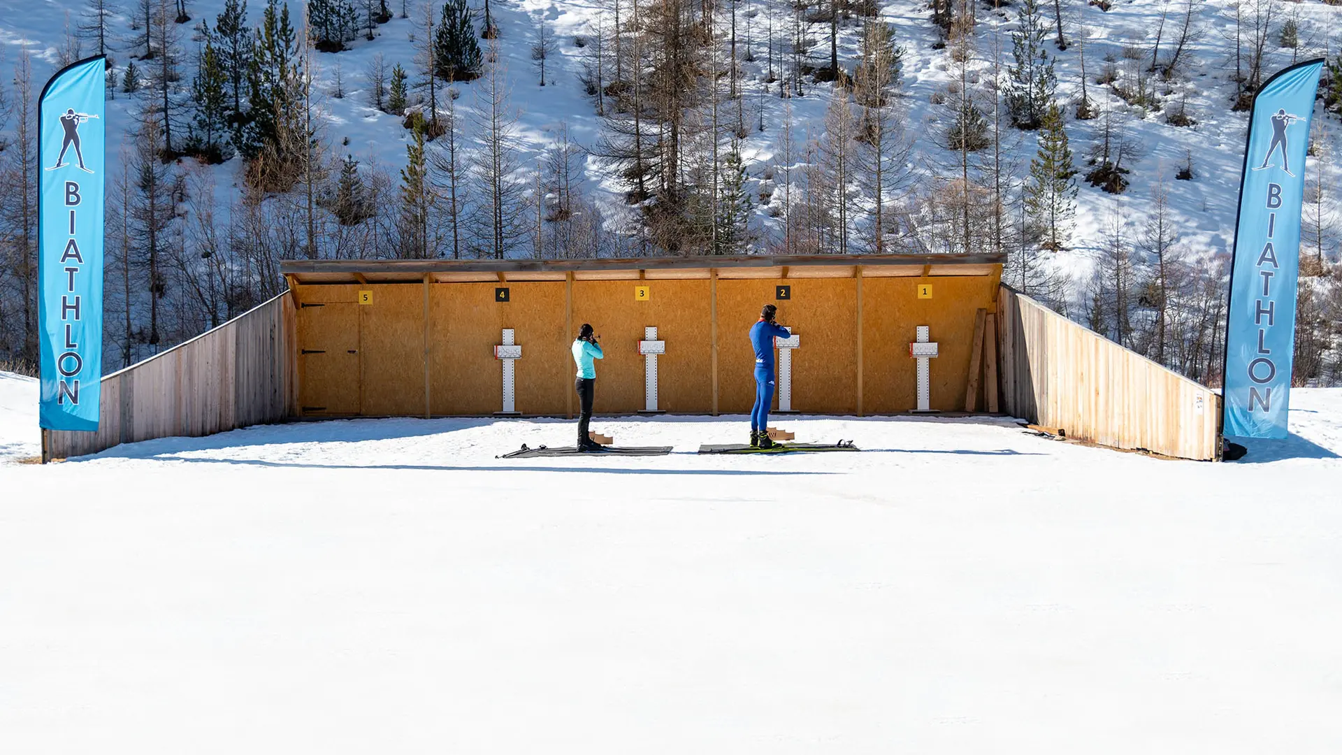 Stade de biathlon de Val d'Oronaye