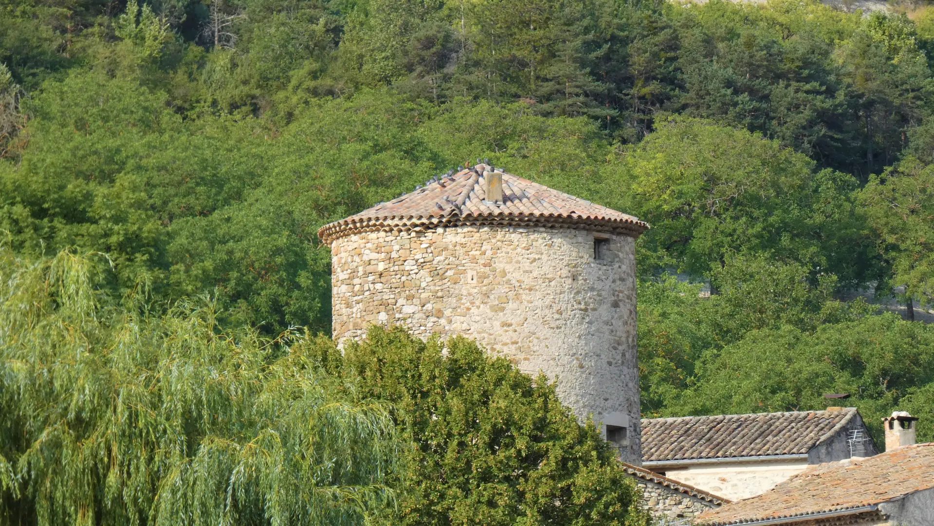 Tour du château