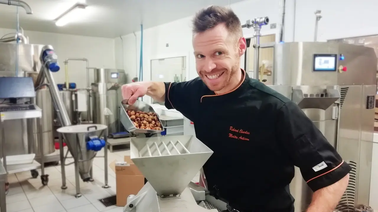 Roland Charles, le fondateur de Charles Chocolartisan