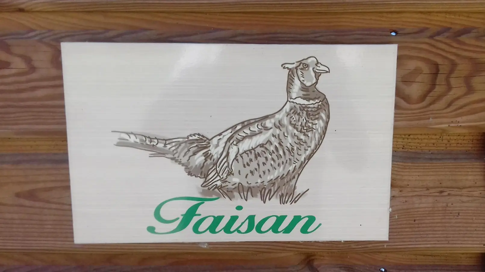 Chalet le Faisan.