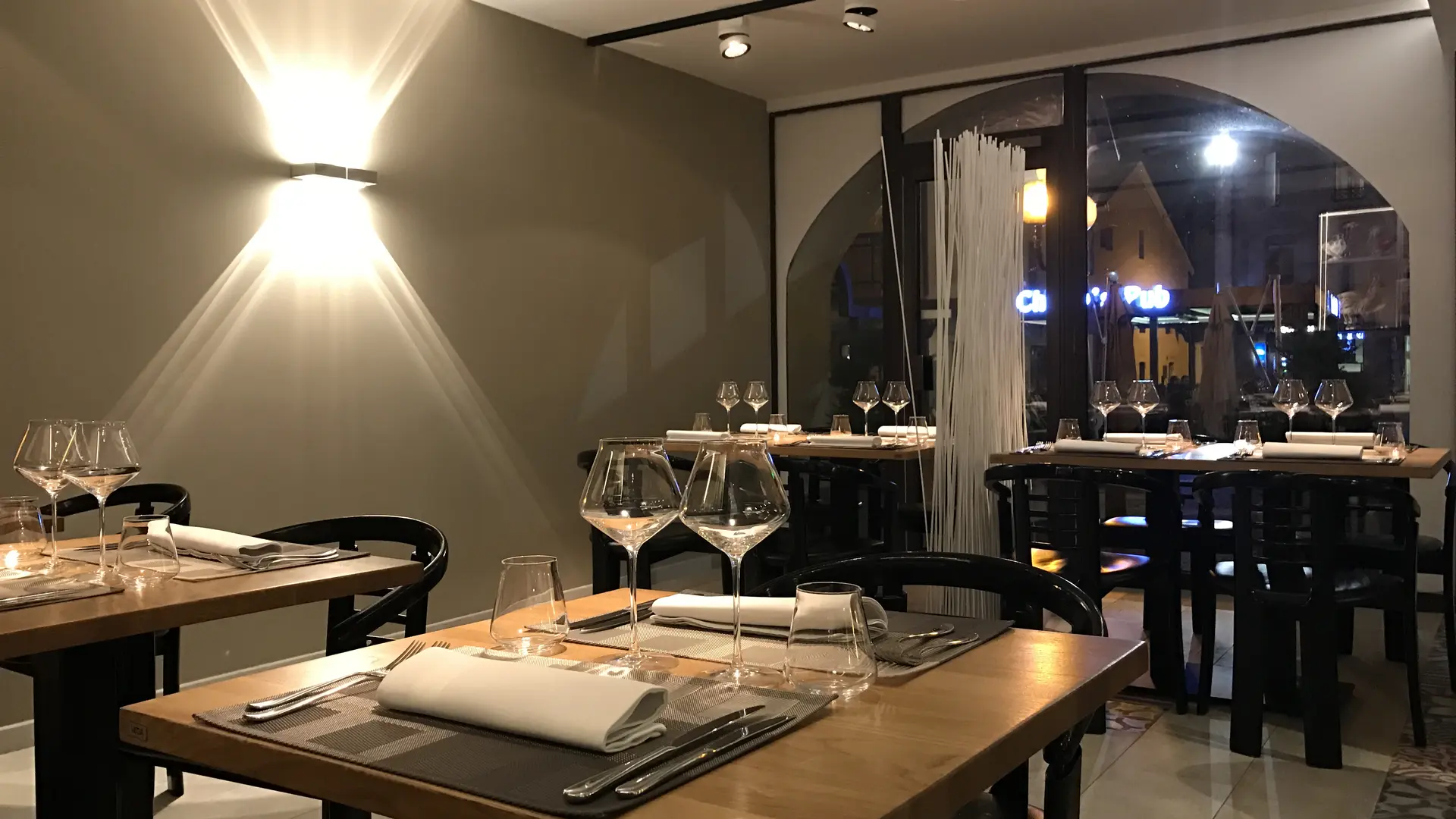 Intérieur du restaurant