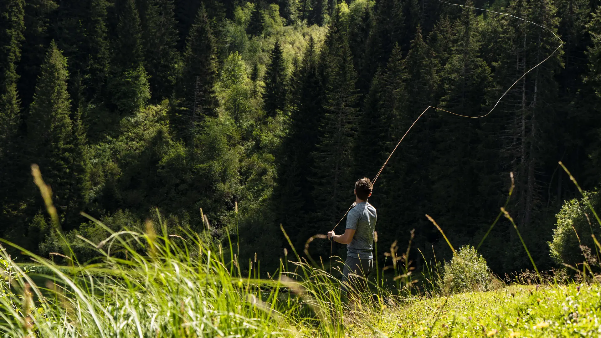 Pêche au Lac de la Mouille