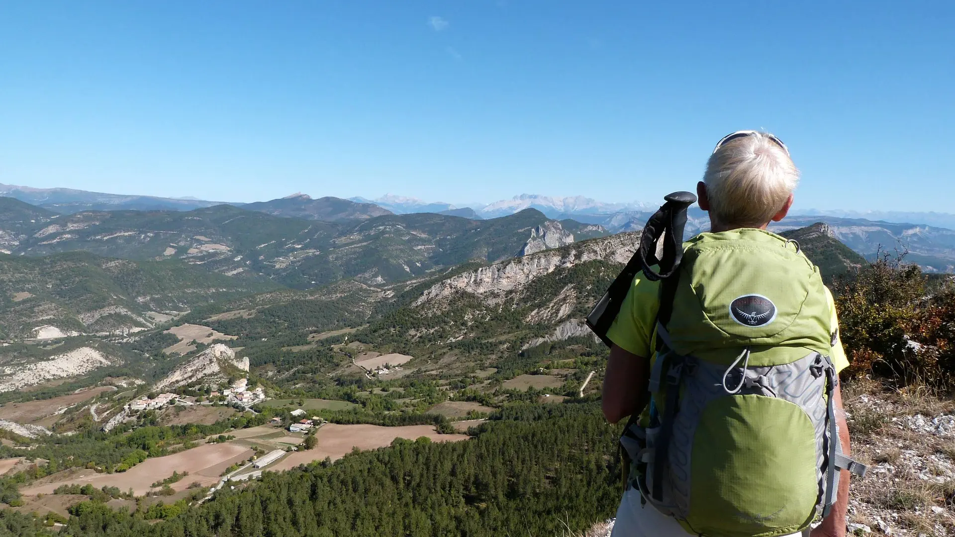 Vue depuis la Montagne de Chabre