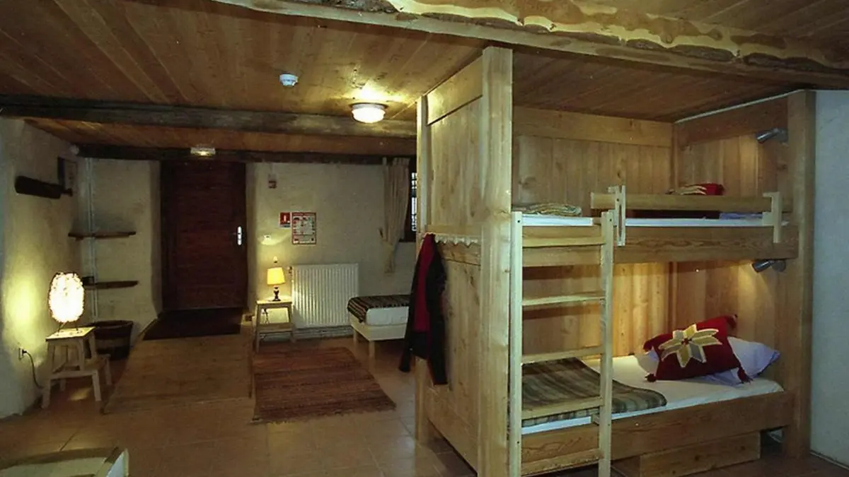 Chambre du gîte -lit superposé